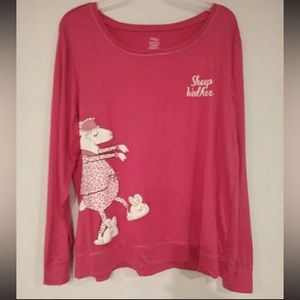 Secret Treasures Sheep Walker Sleep Top XL